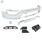 Set of 6 Chrome Front Bumper Face Bars for Ford F150 (2021–2023)