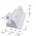 Solar Panel Mounting Base for RV Camper Yacht (Lightweight Plastic)