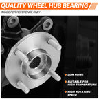 Front Right Loaded Wheel Bearing Hub Knuckle Assembly for Ford Focus (2006–2011)