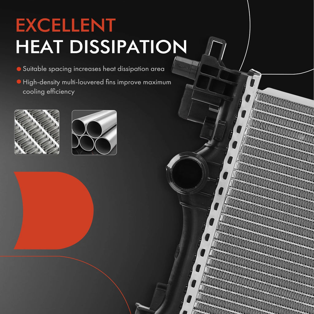 Aluminum Radiator for Jeep Compass (2017-2021)