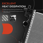 Aluminum Radiator for Jeep Compass (2017-2021)