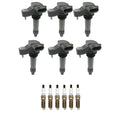 Set of 6 Ignition Coils & Spark Plugs for Cadillac CTS V6 LY7 (2008–2014)