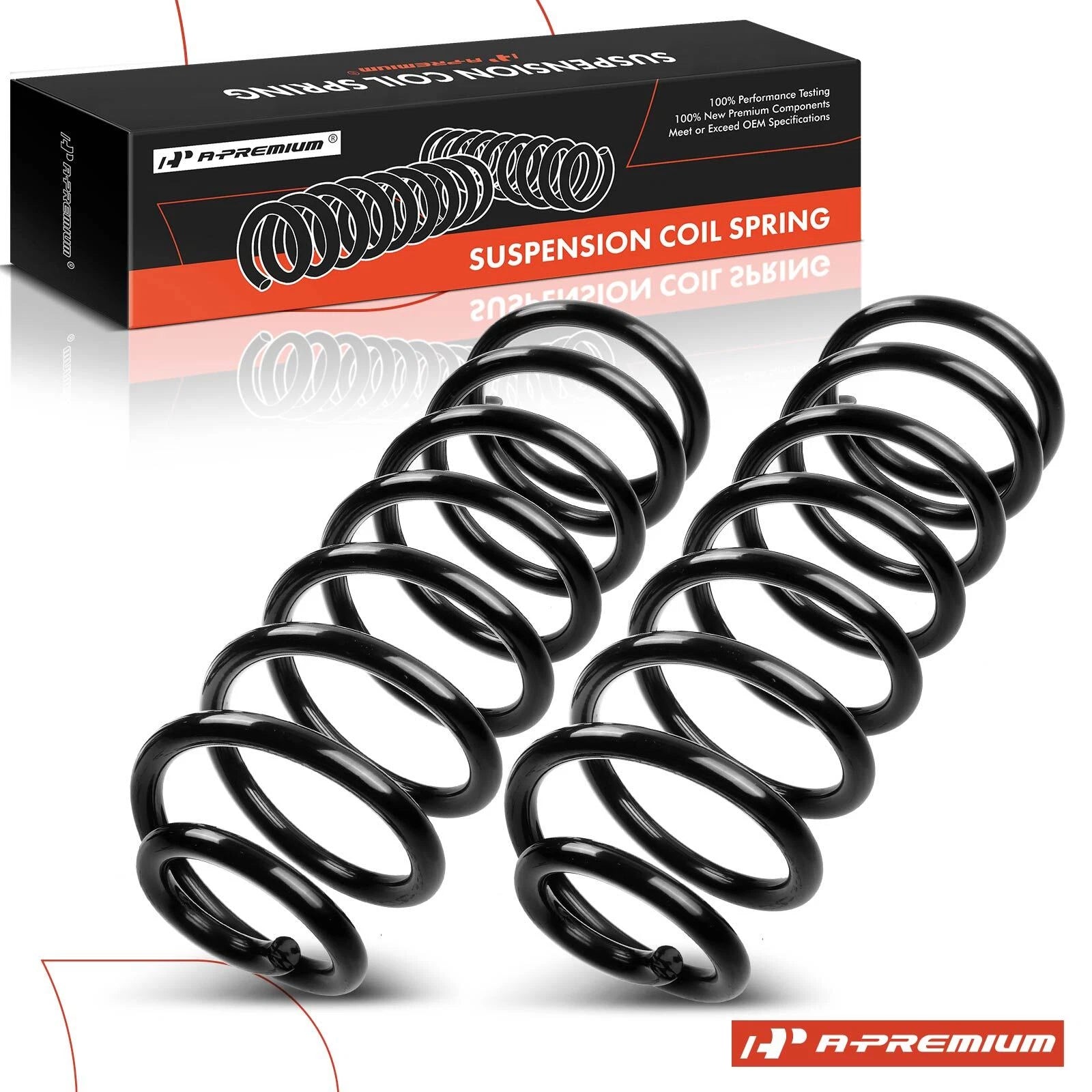 2X Rear Coil Springs for Jeep Wrangler (2007–2017)