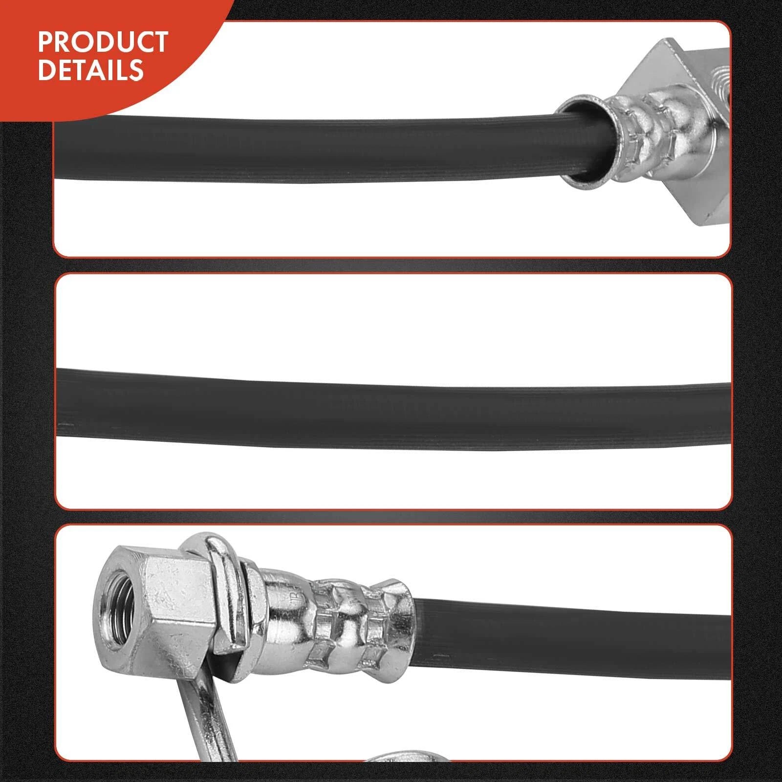 Rear Left Outer Brake Hydraulic Hose for Ford F-250 Super Duty (2010–2016)