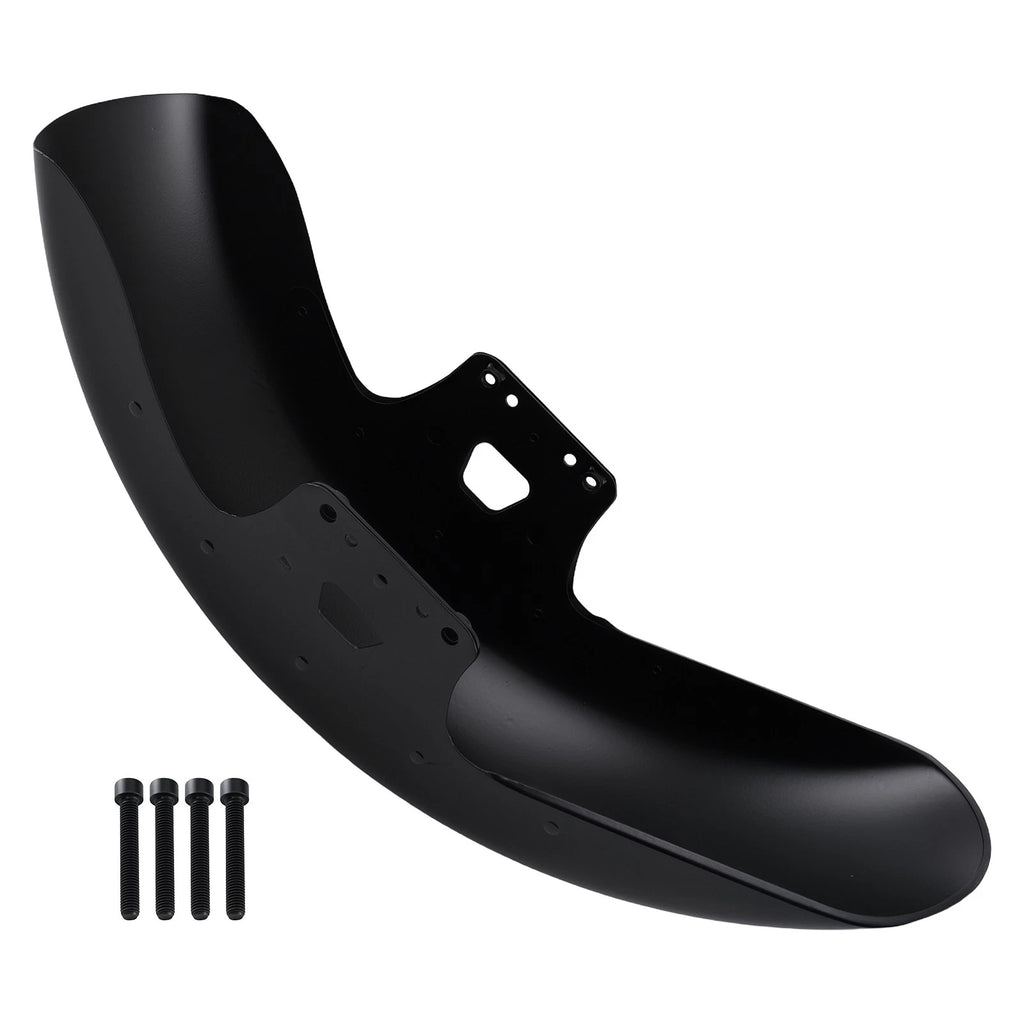 19 Inch Front Fender for Harley Road King Street Glide (2014–2023) Gloss Black