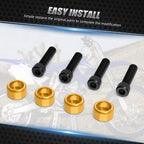 Shock Suspension Screws for Harley Road King FLHR (1994–2023), Custom FLHRS (2004–2007)