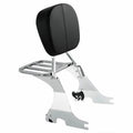 Sissy Bar Backrest Luggage Rack for Harley Sportster XL883 XL1200 (2004–2022)