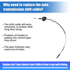 Transmission Gear Shift Cable No. 3382052290 for Toyota Echo, Scion XA, XB (2000–2005)