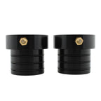 Pair Front Axle Tube Seal Kit for Jeep Wrangler JK TJ XJ (2007–2018)