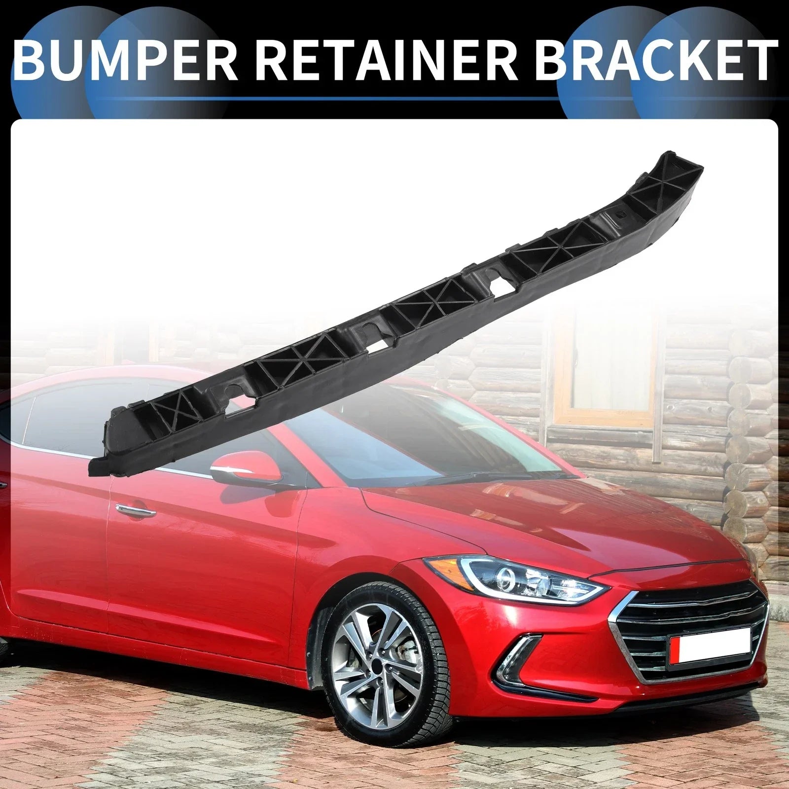 Right Rear Bumper Retainer Bracket for Hyundai Elantra (2011-2016)