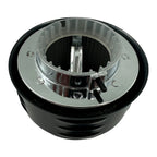 Air Cleaner Lid Assembly Short Louvered for 2-5/16 Neck 2 Barrel Carb (Universal)