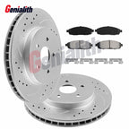 Drilled Slotted Rotors for Jeep Commander Grand Cherokee (2006–2010)