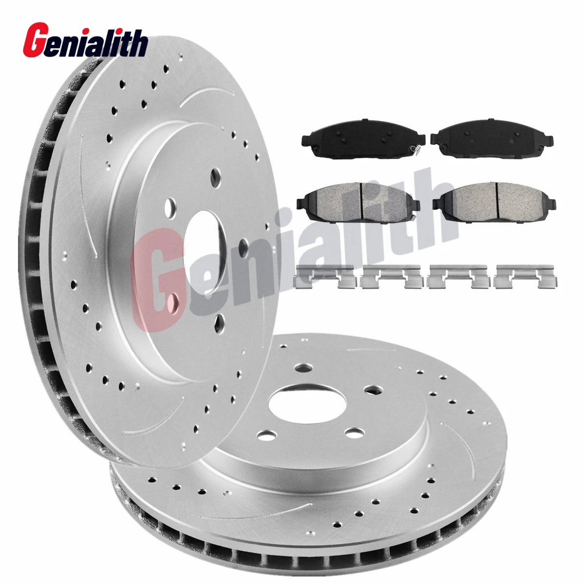 Drilled Slotted Rotors for Jeep Commander Grand Cherokee (2006–2010)
