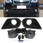 ABS Fog Light Lamps + Wiring + Switch Kit for Subaru Forester (2014-2016)
