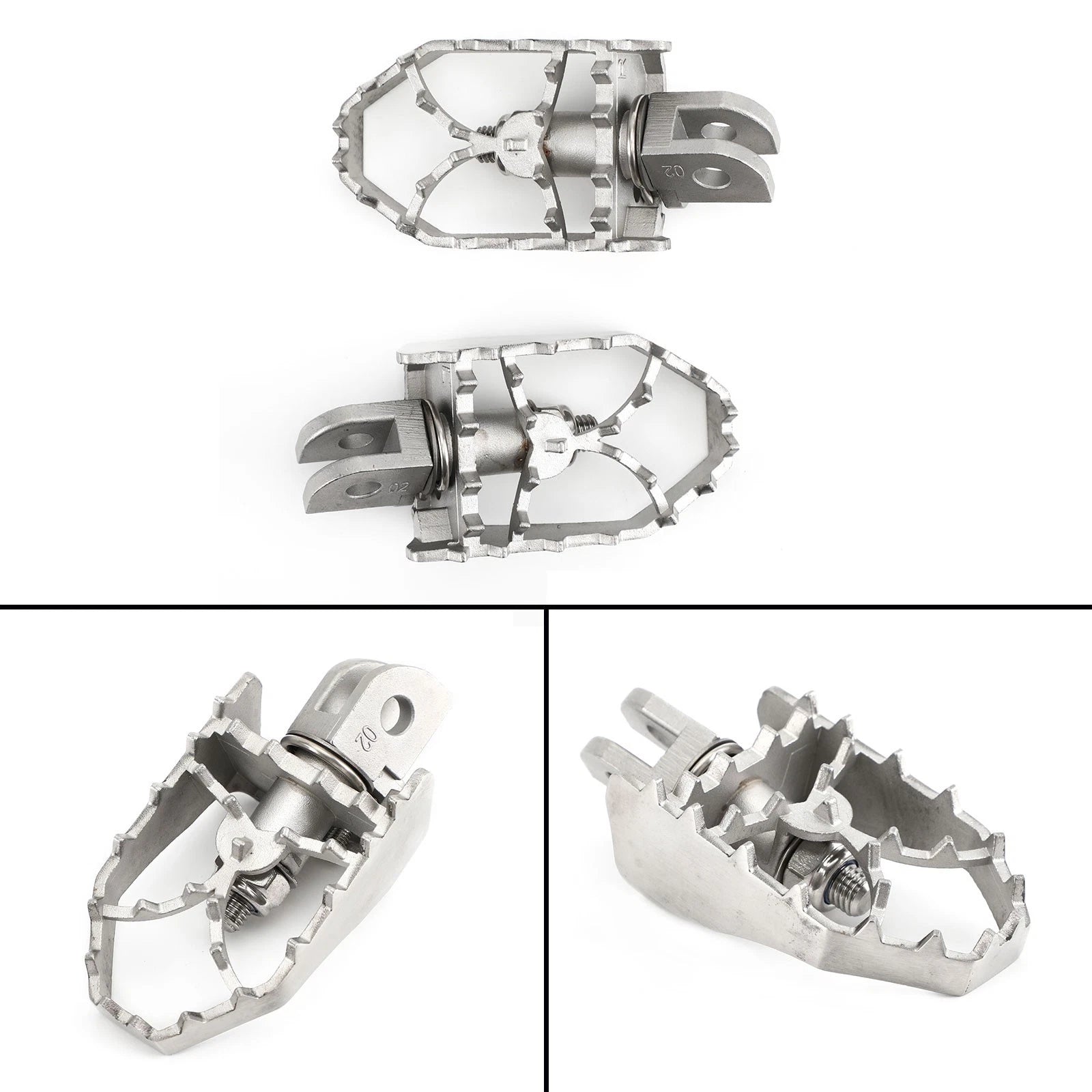 Front Footrests Foot Pegs for Yamaha Tracer 900/GT FJ-09 (2015–2020)