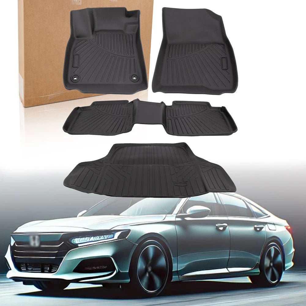 Set of 4 Floor Mats & Cargo Liner for Honda Accord (2023–2025)