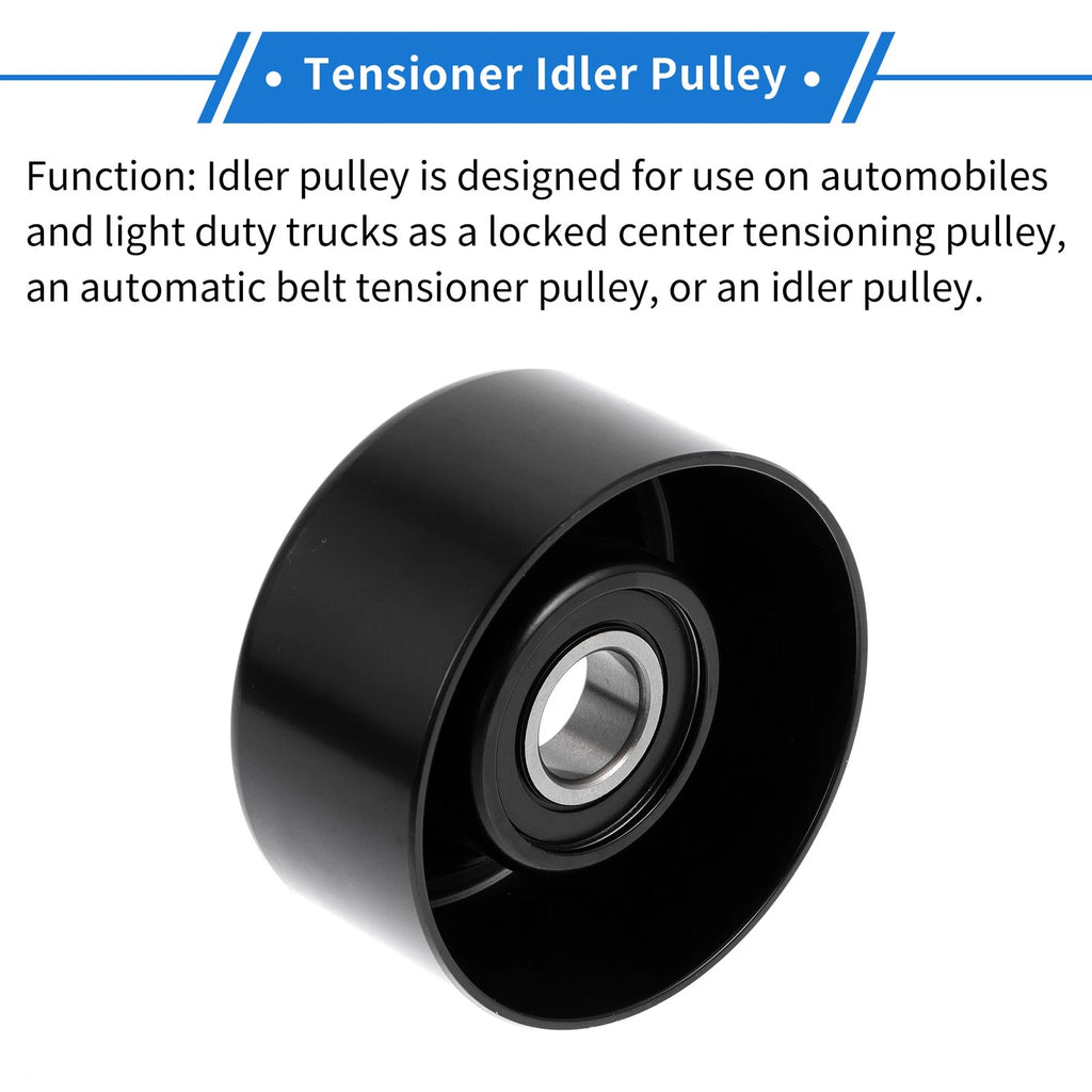 Drive Belt Idler Pulley for Acura TSX (2004–2014)
