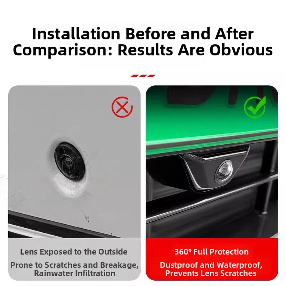 Rearview Camera Lens Cover for - 9H Hardness, Scratch Resistant