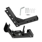 Adjustable Trash Can Transporter Hitch for Golf Cart, ATV (2in Receiver)
