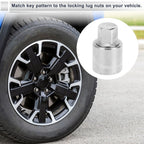 Wheel Lock Lugnut Antitheft Key Socket for Jeep Compass (2007–2023)