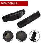 Set of 4 Smoked Front & Rear Side Marker Lamp Covers for Chevrolet GMC Truck