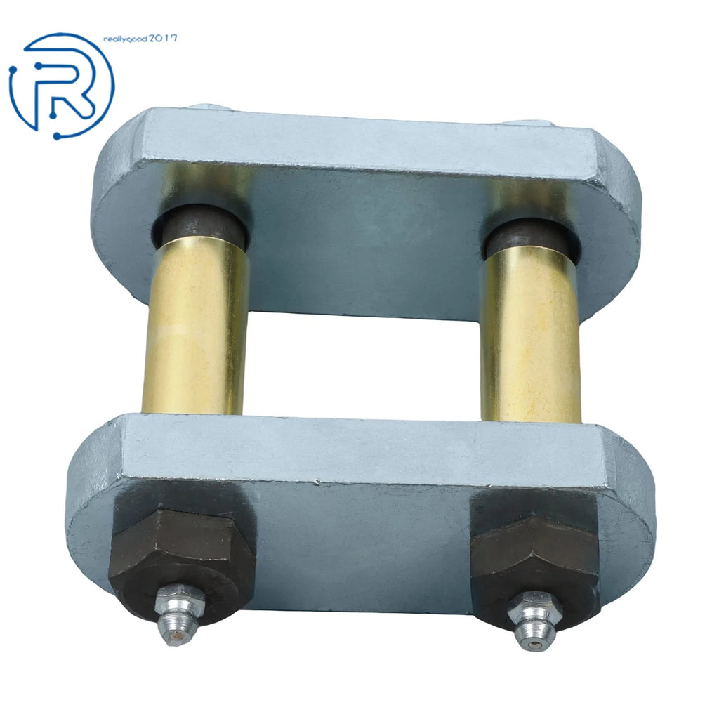 Set of 4 Greasable Shackle Spring Bolt Link Kit for Tandem Axle Truck Trailer