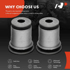 2X Front Lower Inner Rearward Control Arm Bushing for Chevy GMC