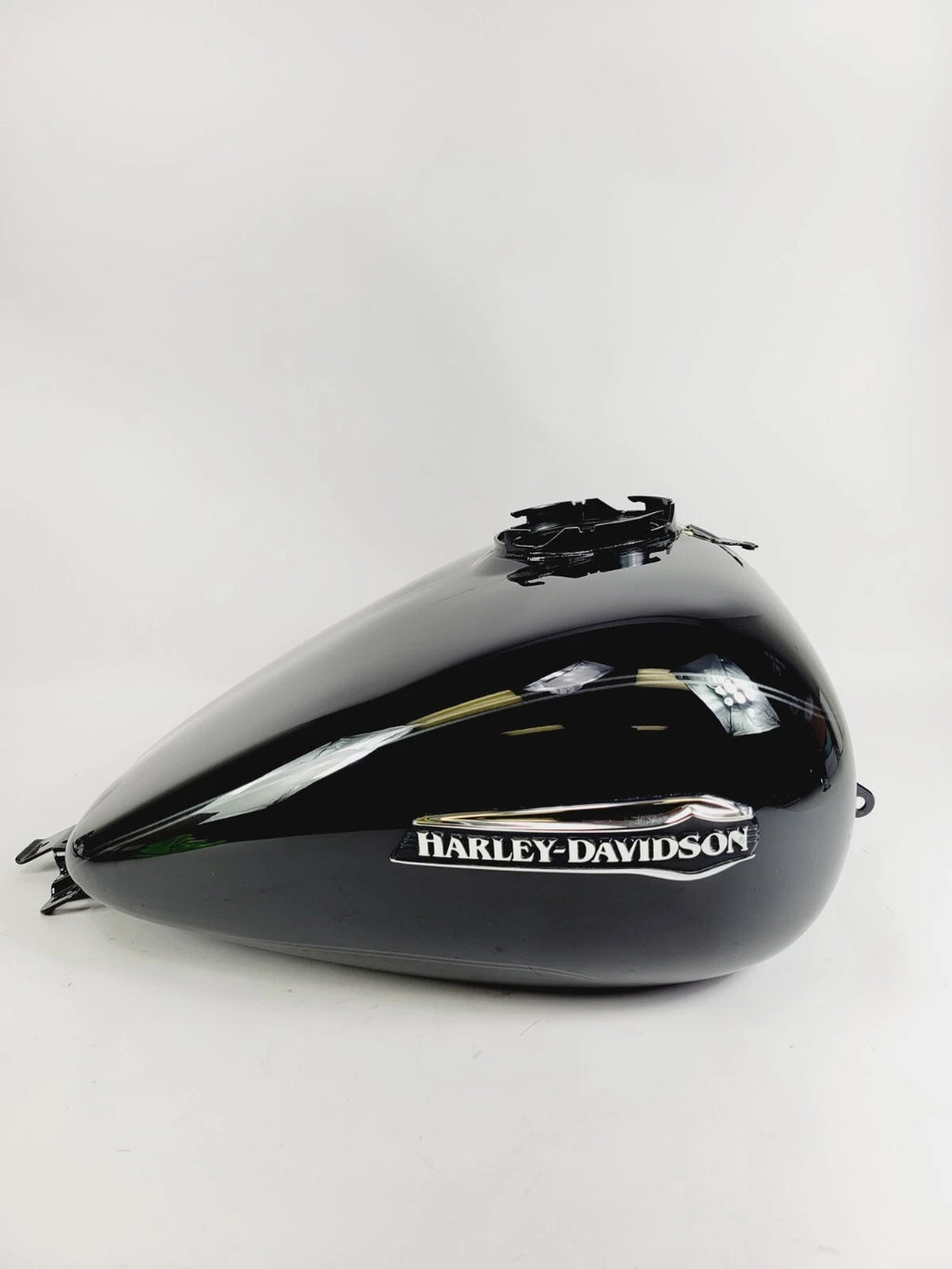 Gas Tank for Harley-Davidson Vivid Black w/ Pin Stripe (2008–2023)
