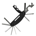 1pc 16-in-1 Folding Bicycle Repair Tool for Multi Function Bike