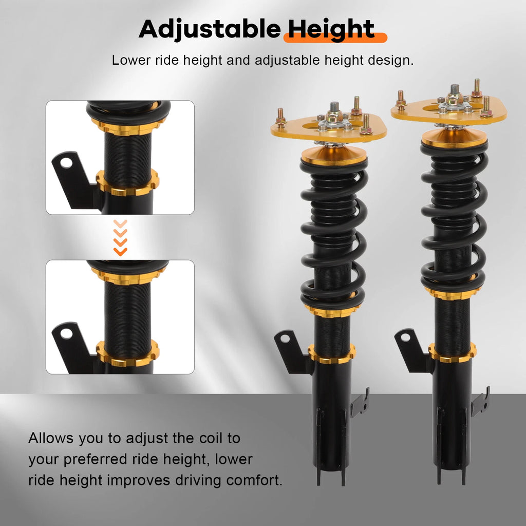 Coilovers for Toyota Corolla (2009–2017) Adjustable Height Suspension Springs
