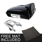 Trunk Backrest Pad Mount Rack for Harley Touring (2009–2013)