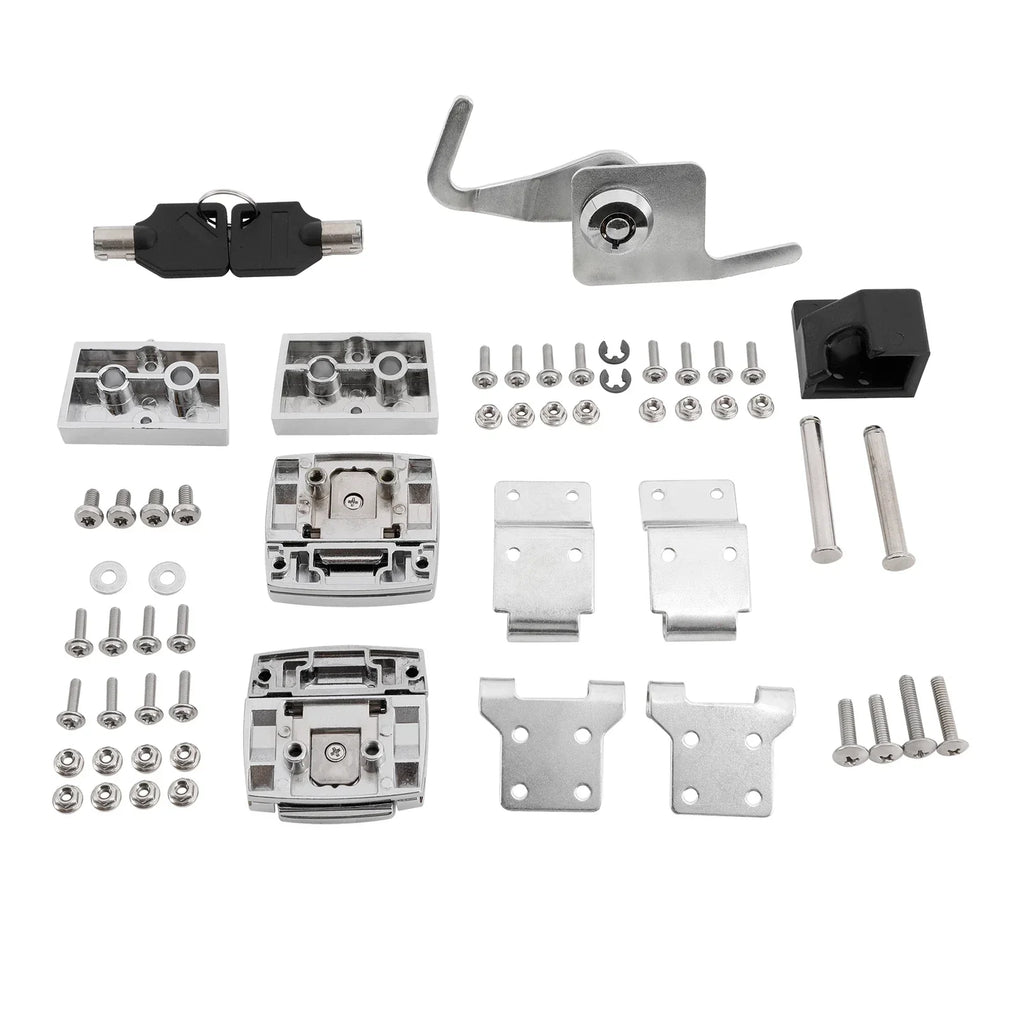Trunk Latches Hinges Lock for Harley Touring Electra Glide (1988-2013)