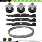 Deck Rebuild Set Spindle Blade Assembly for Cub Cadet LT1050 SLT1550 SLTX1050