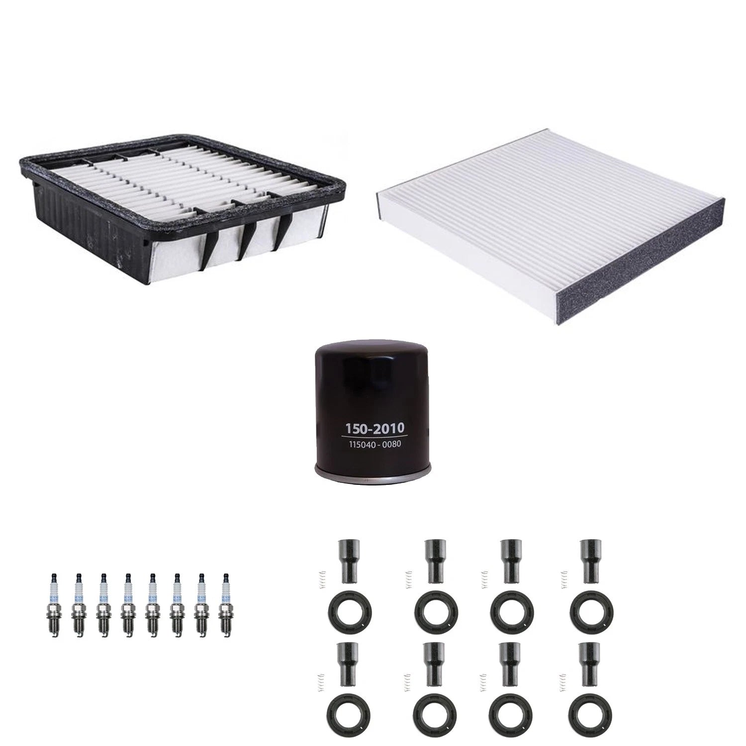 Denso Tune Up Kit 8 Spark Plugs & Boots for Lexus LS430 (2001–2006)