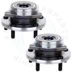 2X Front Wheel Bearing Hub for Mitsubishi Galant (2001–2005)