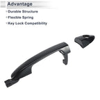 Front Left Door Handle for Kia Spectra Cerato (2005–2015) No. 826502F000