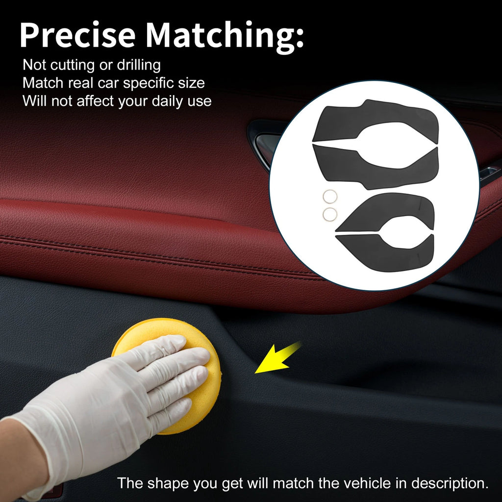 Set of 1 Car Door Anti Kick Pad Sticker Protector for Hyundai Tucson (2015–2018)