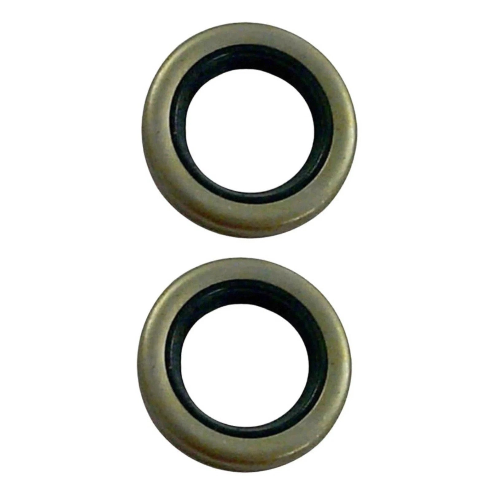2Pcs Drive Shaft Seal for Evinrude Johnson Outboard (18-2062, GLM 86250)