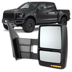 RH Side Mirror for Ford F150 (2007–2014) Extendable Power Heated LED Signal