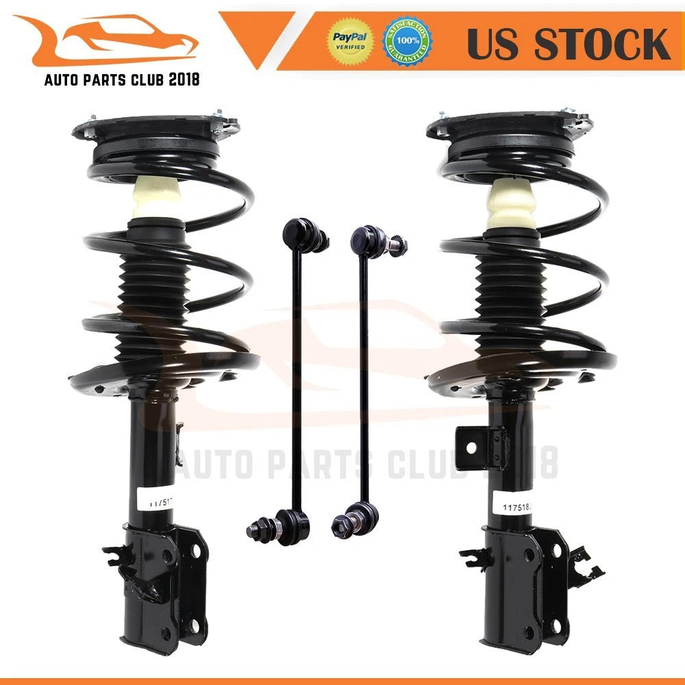 Set of 4 Suspension Strut Assemblies for Nissan Maxima (2009–2014)