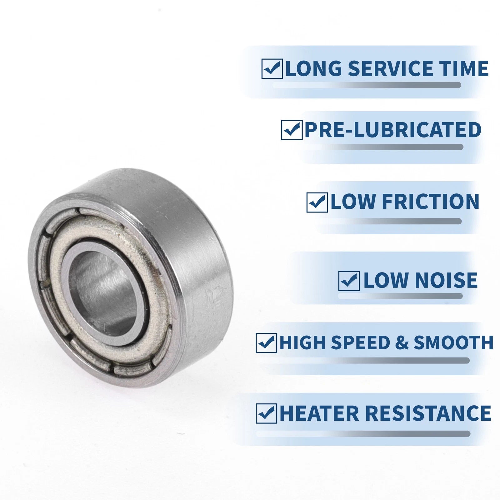 Deep Groove Ball Bearing 4x10x4mm for Scooter Skateboard (1040ZZ)