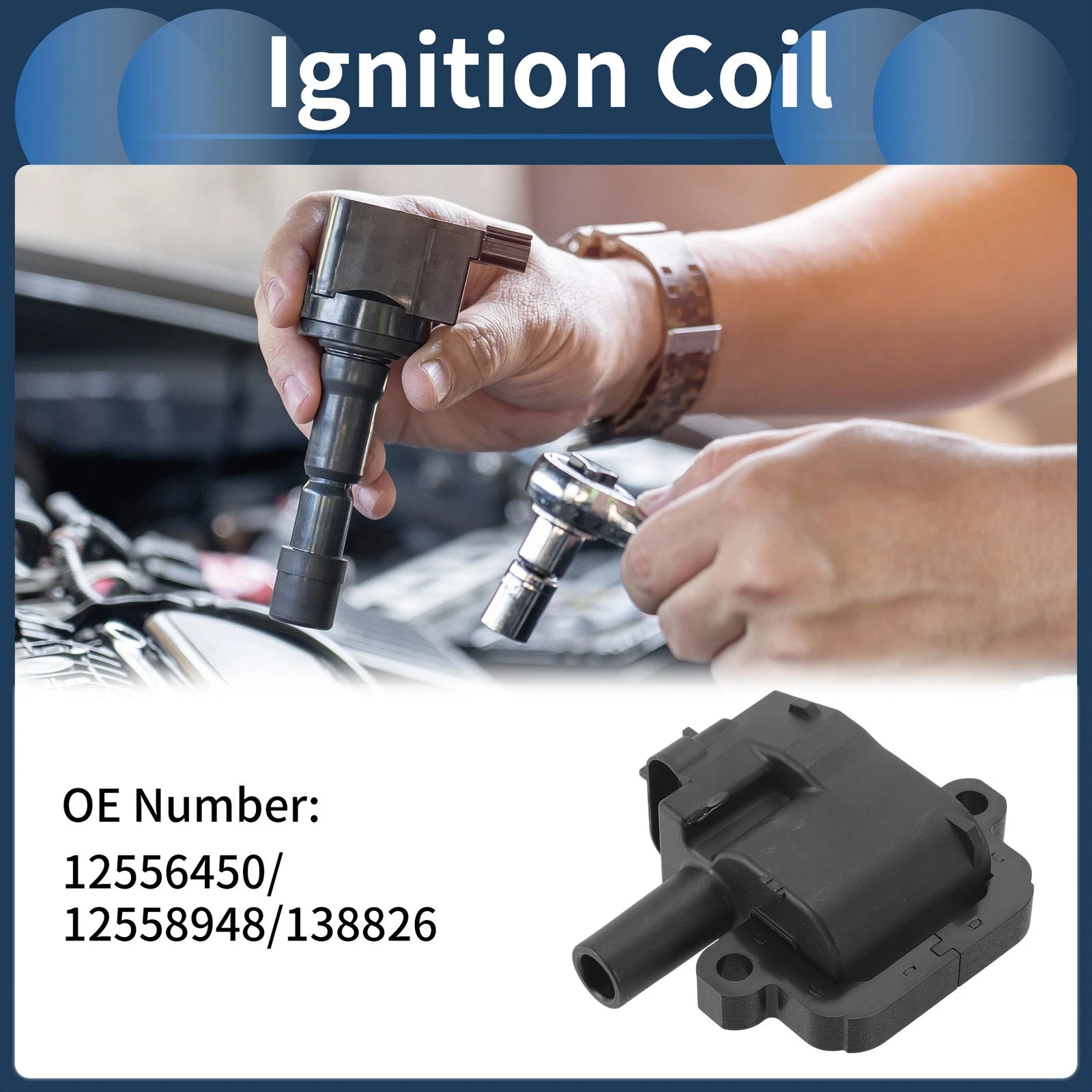 Ignition Coil Pack No. 12556450 for Cadillac CTS (2004–2005)