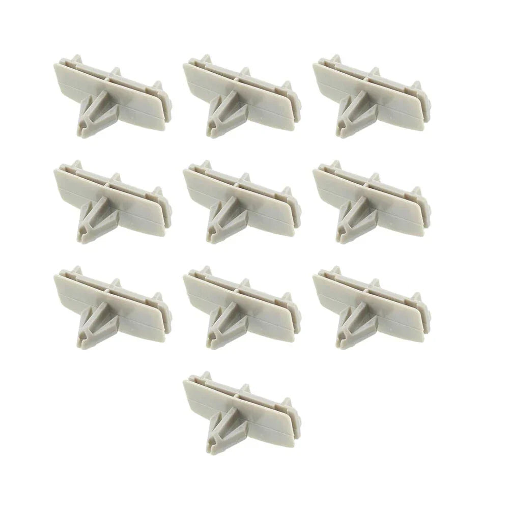 10 x Car Fender Flare Moulding Clips for Jeep Wrangler Liberty (2005-2023)