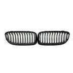 Gloss Black Dual Line Front Kidney Grille for BMW E90 E91 (2008-2011)