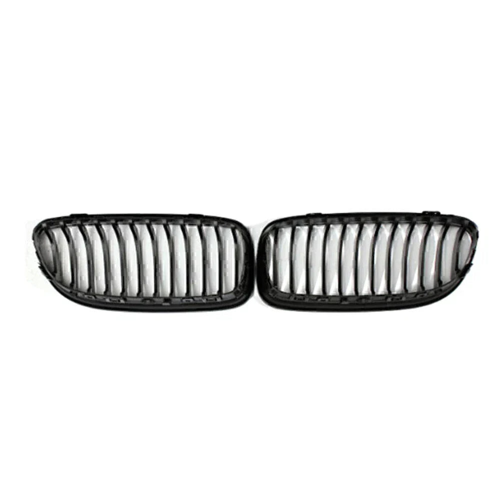 Gloss Black Dual Line Front Kidney Grille for BMW E90 E91 (2008-2011)