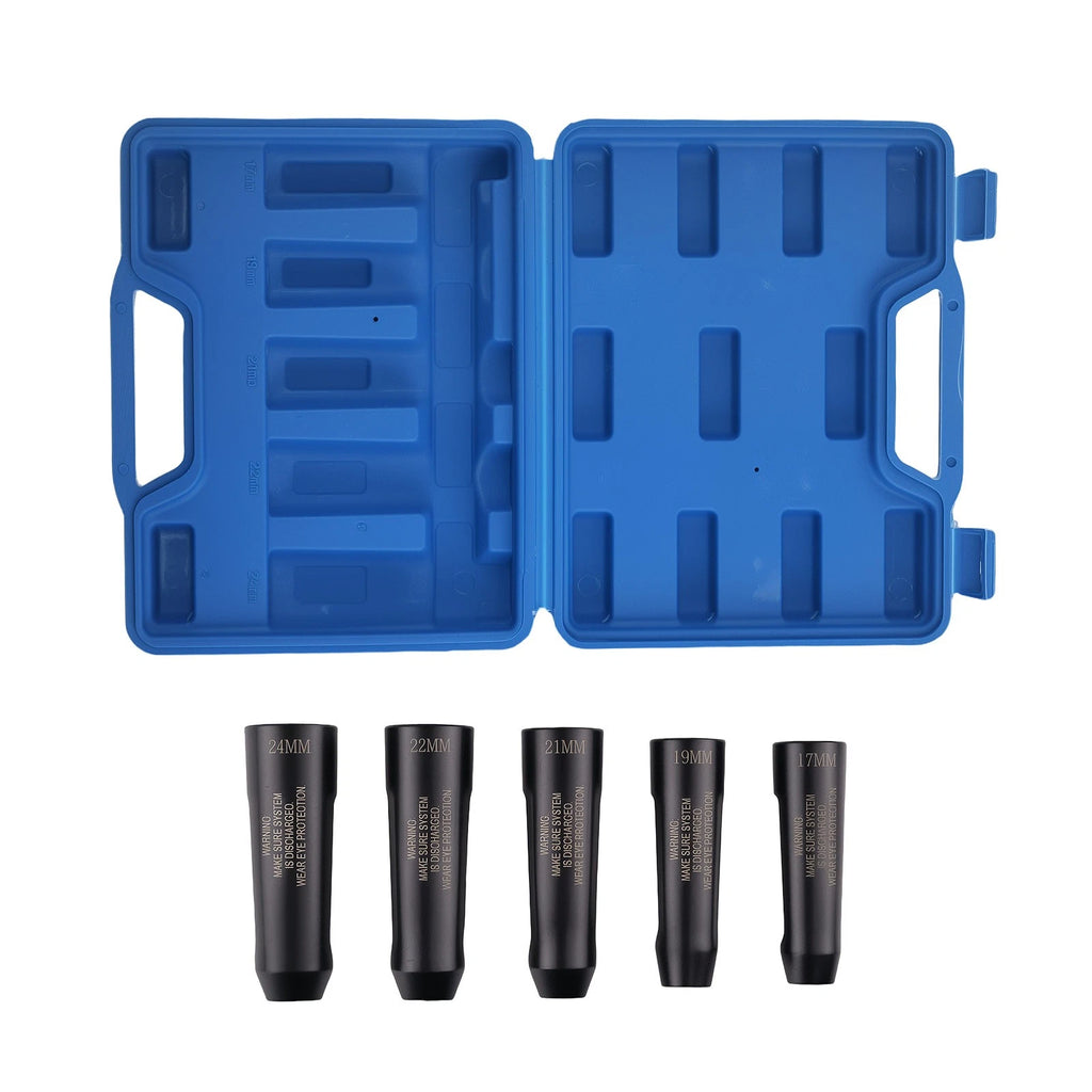 Engine Fuel Line Socket Tool Kit 17-24mm for Audi A1 A3 A4 A6 A8 12090