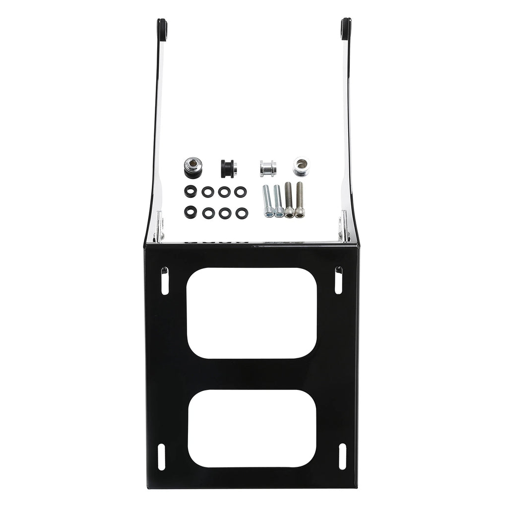 2X Mounting Rack for Harley Heritage Classic FLHC (2018–2025) Black/Chrome