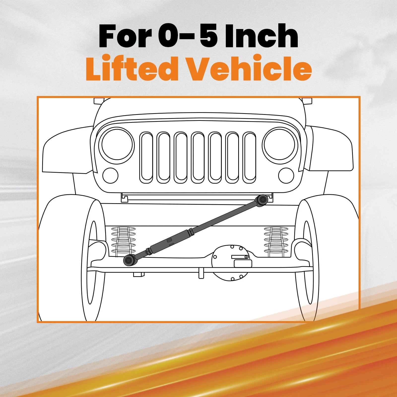 Adjustable Suspension Track Bar for Ram 2500 (2014-2023)