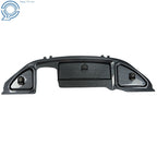 Carbon Fiber Dash with Locking Doors for Club Car Precedent (2008.5+)