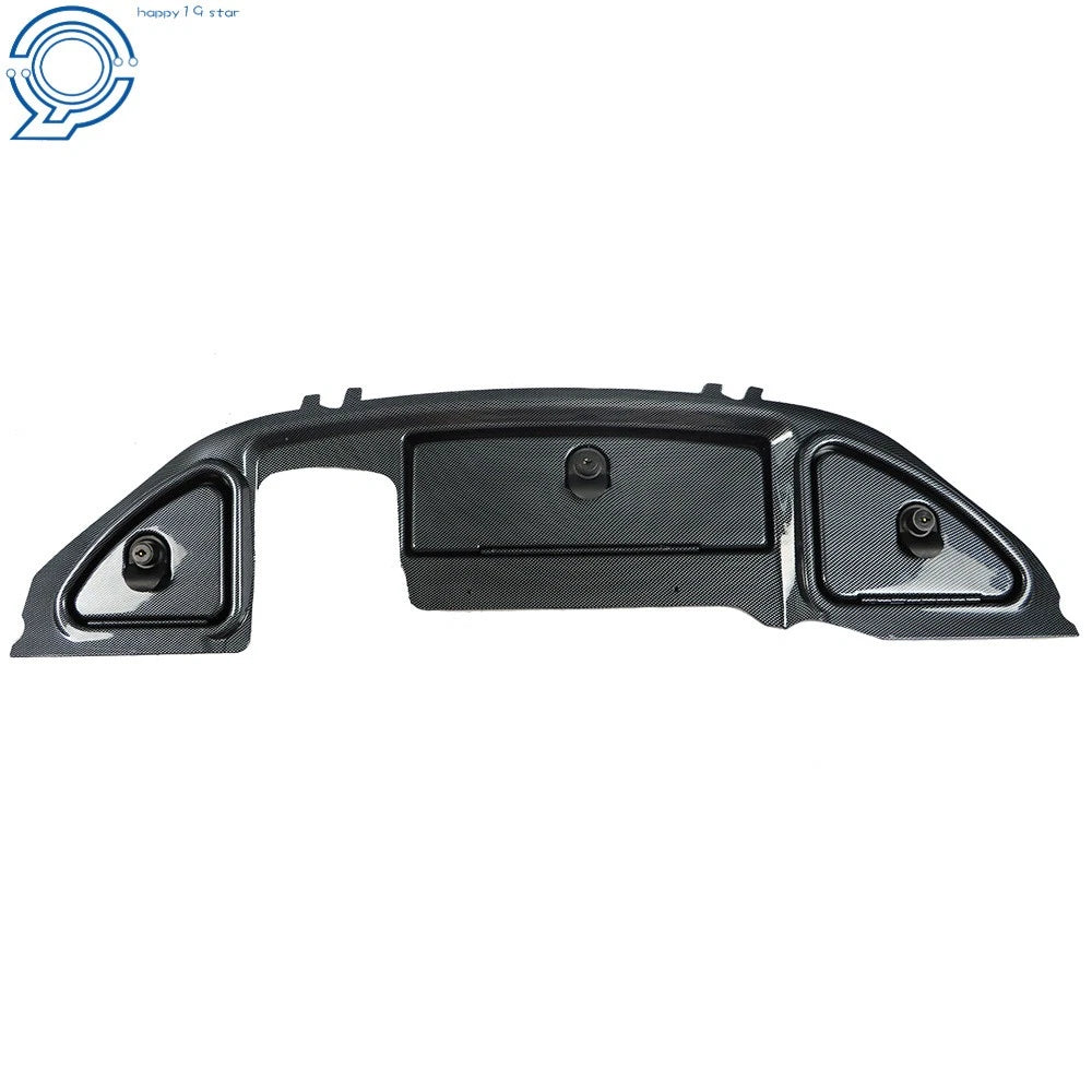 Carbon Fiber Dash with Locking Doors for Club Car Precedent (2008.5+)